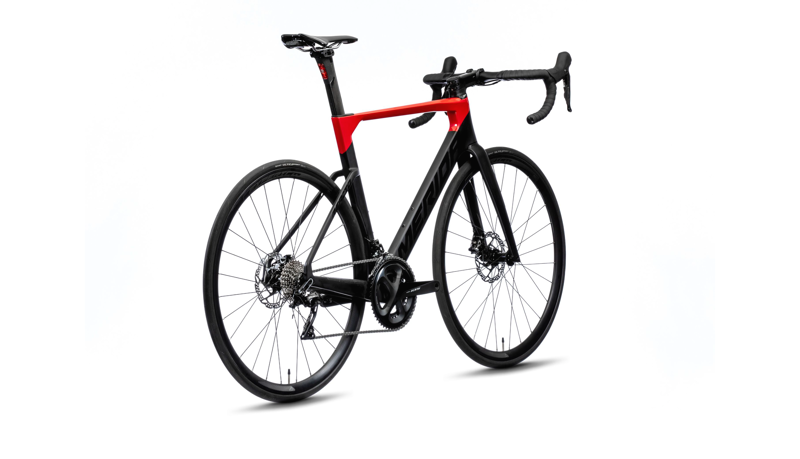 Merida - Reacto 4000 Road Race Aero Bike In Black Red-5